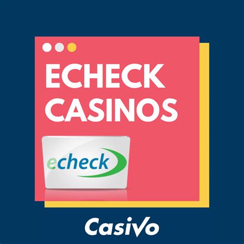 echeck casino canada